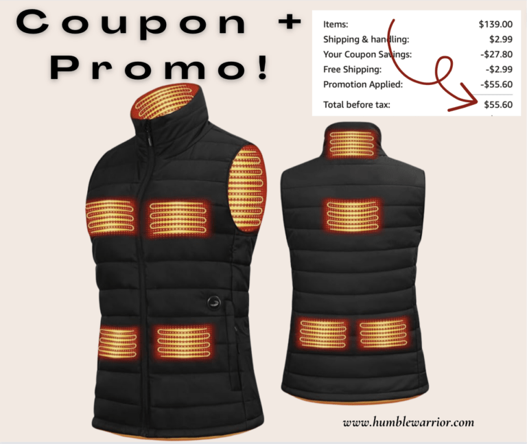 Heated Vest + Battery